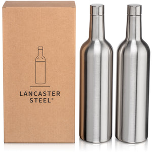 Double-Wall, Stainless Steel Wine Growler